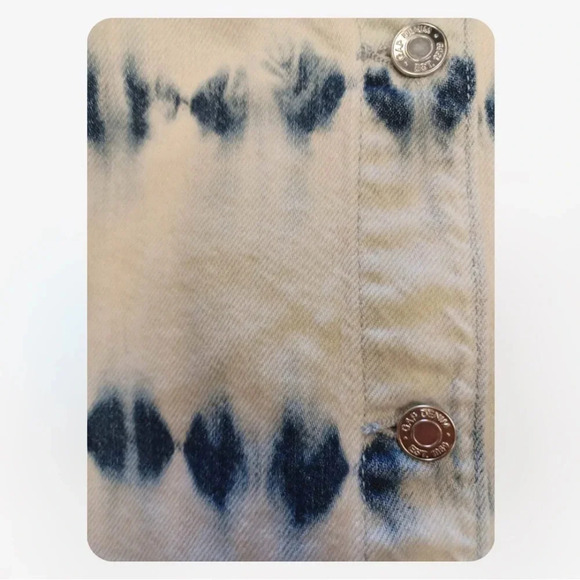 Gap Blue Tie Dye Overall  Dress Size 4 - Picture 9 of 9